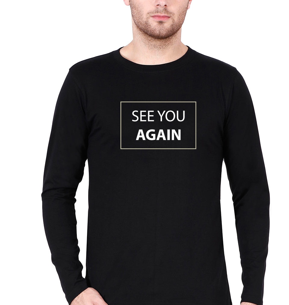 Fast & Furious See You Again Full Sleeves T-Shirt for Men-Black-Ektarfa.online