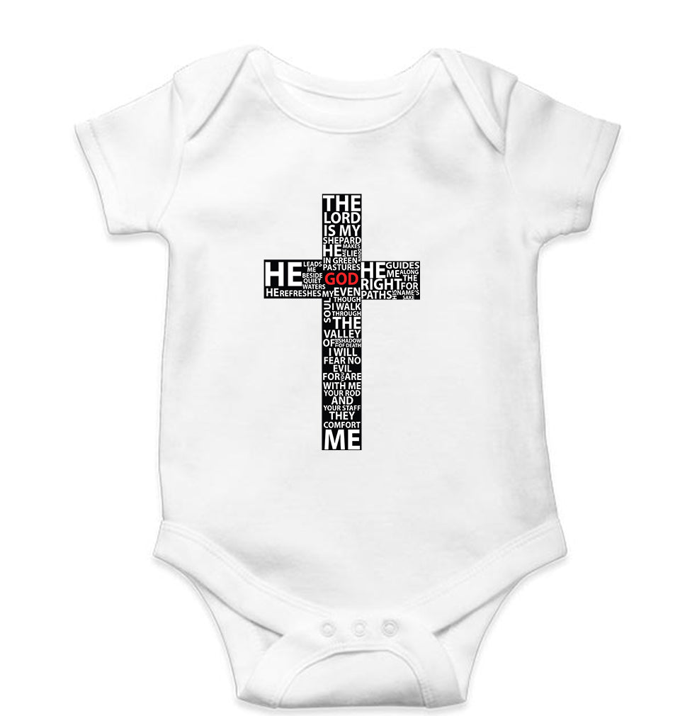 God Kids Romper For Baby Boy/Girl-White-Ektarfa.online