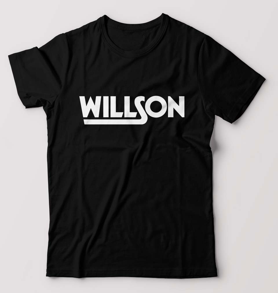 Wilson T-Shirt for Men-Black-Ektarfa.online