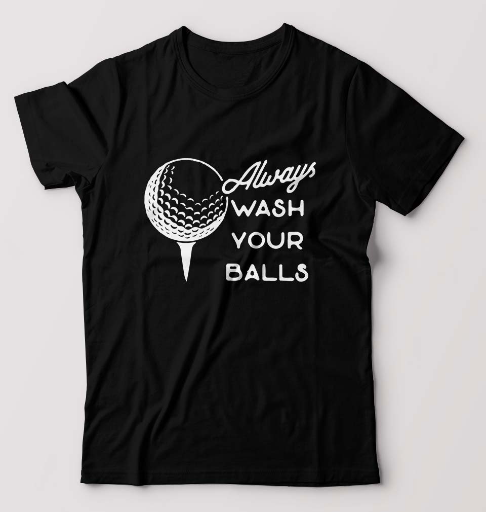 Golf T-Shirt for Men-Black-Ektarfa.online