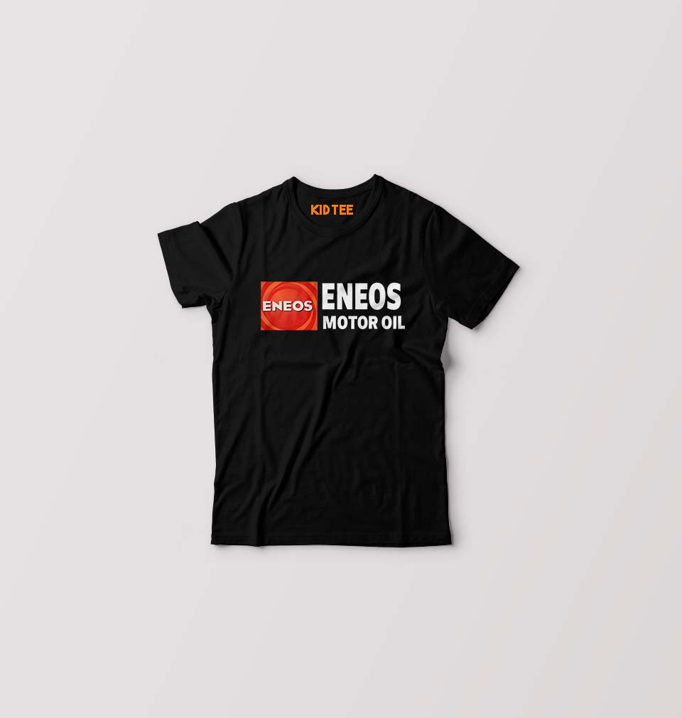 Eneos Kids T-Shirt for Boy/Girl-Black-Ektarfa.online