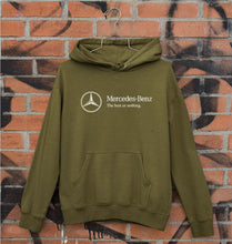 Load image into Gallery viewer, Mercedes-Benz Unisex Hoodie for Men/Women-S(40 Inches)-Olive Green-Ektarfa.online
