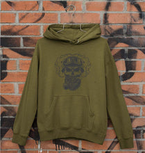 Load image into Gallery viewer, Skull Unisex Hoodie for Men/Women-S(40 Inches)-Olive Green-Ektarfa.online
