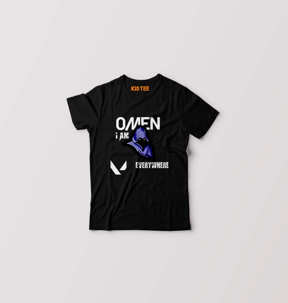 Valorant Kids T-Shirt for Boy/Girl-Black-Ektarfa.online
