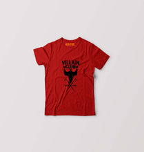 Load image into Gallery viewer, Villain Club Kids T-Shirt for Boy/Girl-0-1 Year(20 Inches)-Red-Ektarfa.online
