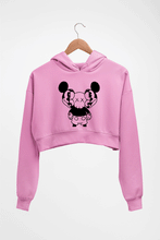 Load image into Gallery viewer, Kaws Mickey Crop HOODIE FOR WOMEN
