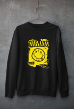 Load image into Gallery viewer, Nirvana Unisex Sweatshirt for Men/Women-Black-Ektarfa.online
