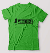 Load image into Gallery viewer, Bong T-Shirt for Men-flag green-Ektarfa.online
