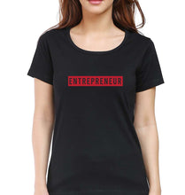Load image into Gallery viewer, Entrepreneur T-Shirt for Women-Black-Ektarfa.online
