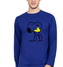 Load image into Gallery viewer, Snoopy Full Sleeves T-Shirt for Men-Royal Blue-Ektarfa.online
