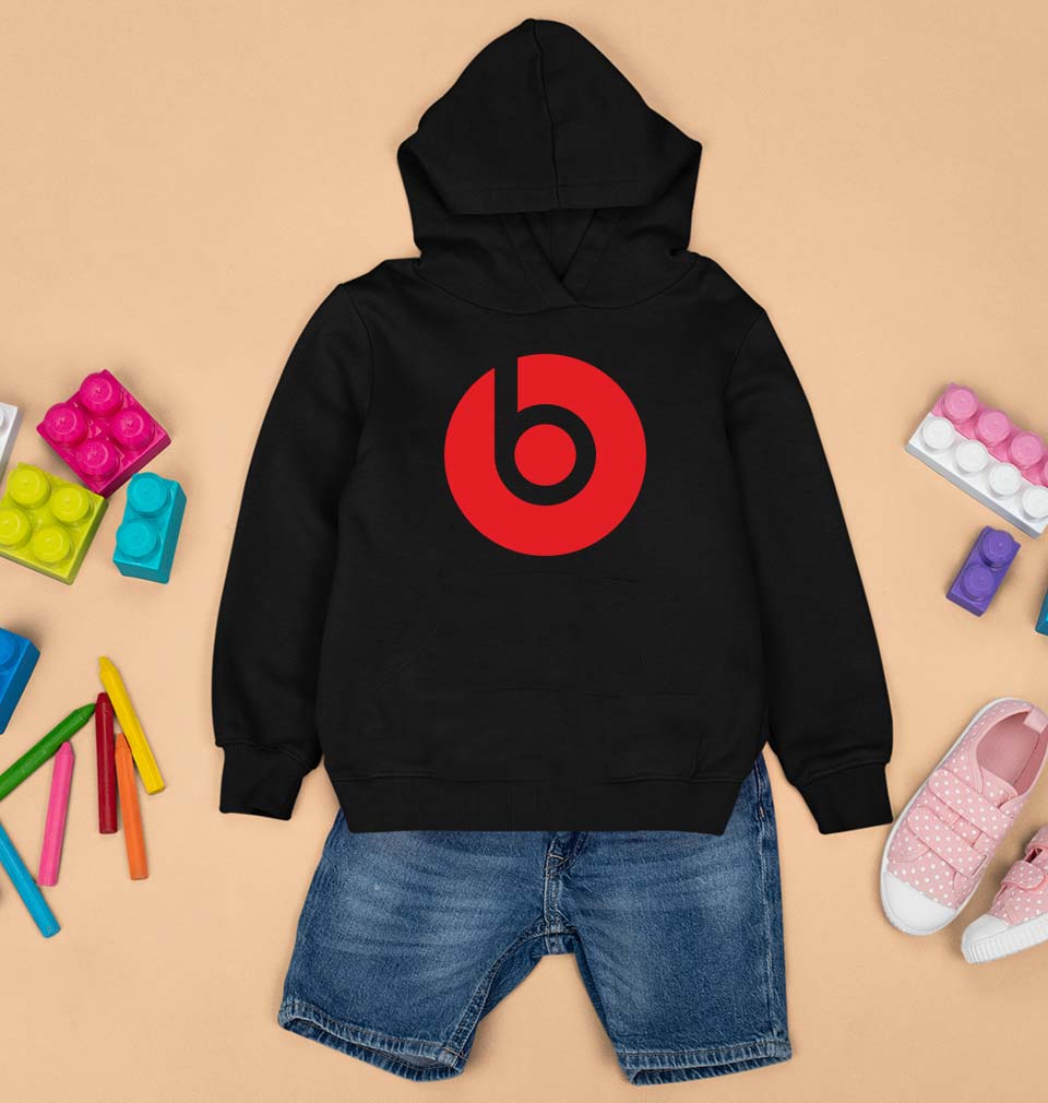 Beats Kids Hoodie for Boy/Girl-0-1 Year(22 Inches)-Black-Ektarfa.online