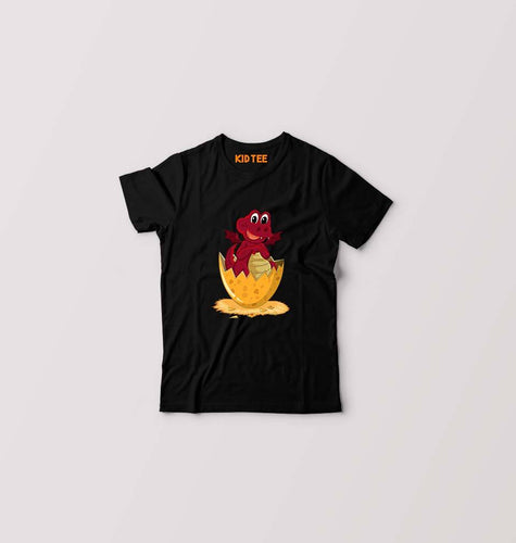 Dragon Kids T-Shirt for Boy/Girl-Black-Ektarfa.online