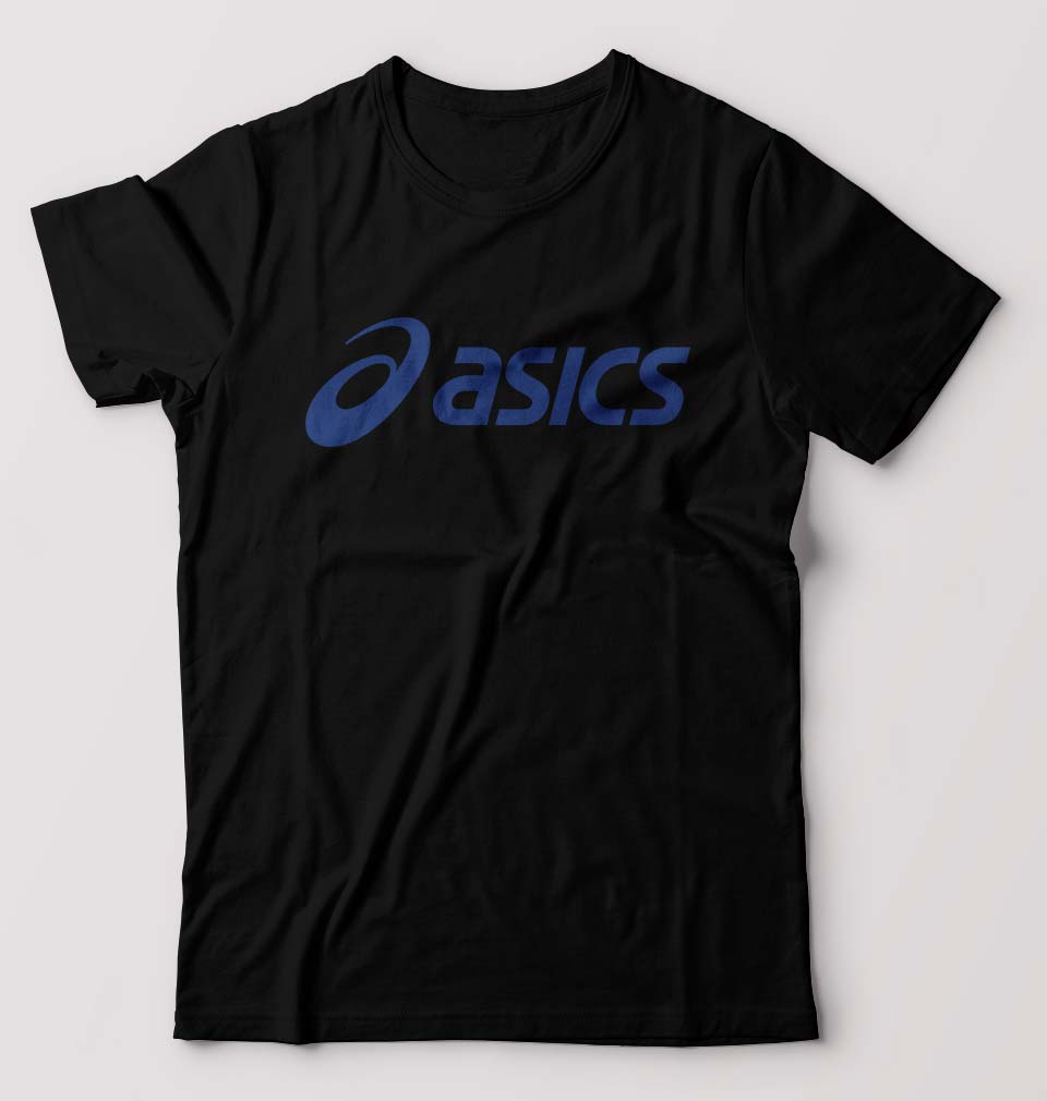 Asics T-Shirt for Men-S(38 Inches)-Black-Ektarfa.online