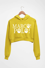 Load image into Gallery viewer, Marco Polo Crop HOODIE FOR WOMEN-Mustard Yellow-Ektarfa.online
