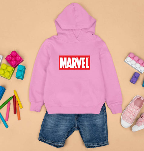 Marvel Kids Hoodie for Boy/Girl-Light Baby Pink-Ektarfa.online
