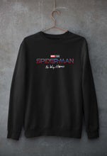 Load image into Gallery viewer, Spiderman Superhero Unisex Sweatshirt for Men/Women-S(40 Inches)-Black-Ektarfa.online
