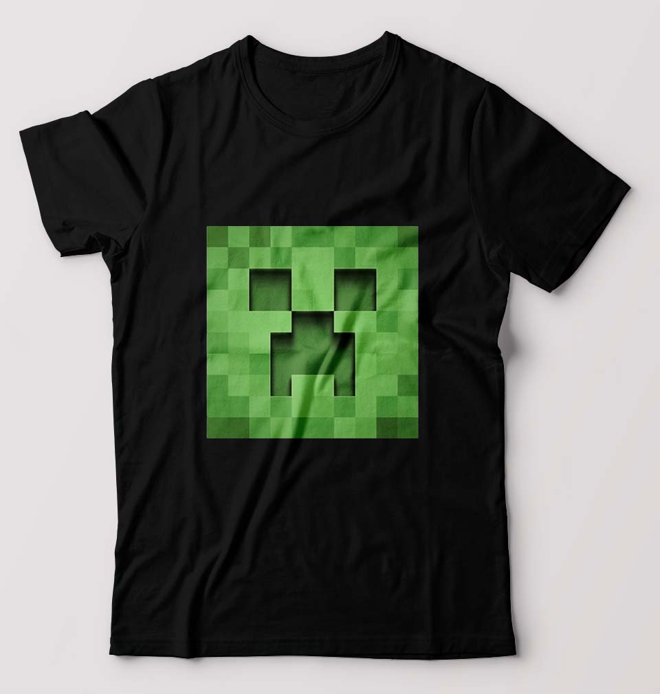 Minecraft T-Shirt for Men-Black-Ektarfa.online