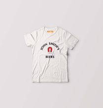 Load image into Gallery viewer, John Smith&#39;s Beers Kids T-Shirt for Boy/Girl-White-Ektarfa.online
