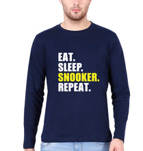 Load image into Gallery viewer, Snooker Full Sleeves T-Shirt for Men-Navy Blue-Ektarfa.online
