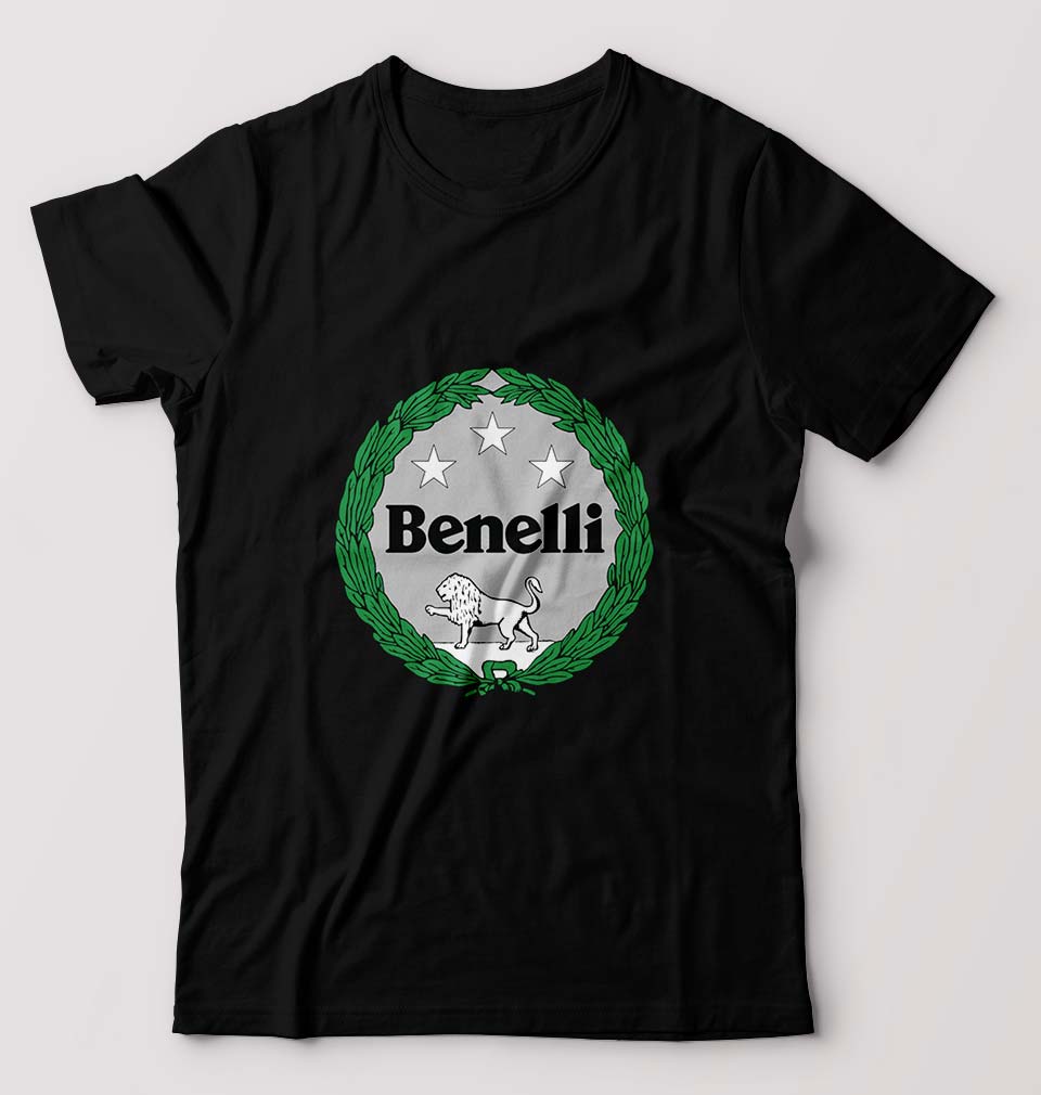 Benelli T-Shirt for Men-S(38 Inches)-Black-Ektarfa.online