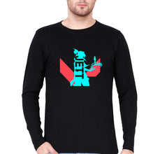 Load image into Gallery viewer, Valorant Full Sleeves T-Shirt for Men-Black-Ektarfa.online
