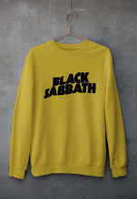Load image into Gallery viewer, Black Sabbath Unisex Sweatshirt for Men/Women-S(40 Inches)-Mustard Yellow-Ektarfa.online
