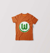 Load image into Gallery viewer, Wolfsburg Kids T-Shirt for Boy/Girl-Orange-Ektarfa.online
