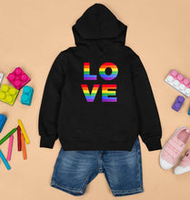 Load image into Gallery viewer, Love Pride Kids Hoodie for Boy/Girl-0-1 Year(22 Inches)-Black-Ektarfa.online
