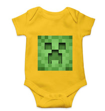 Load image into Gallery viewer, Minecraft Kids Romper For Baby Boy/Girl-0-5 Months(18 Inches)-Yellow-Ektarfa.online
