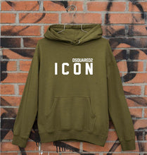 Load image into Gallery viewer, DSQUARED - ICON Unisex Hoodie for Men/Women-Olive Green-Ektarfa.online
