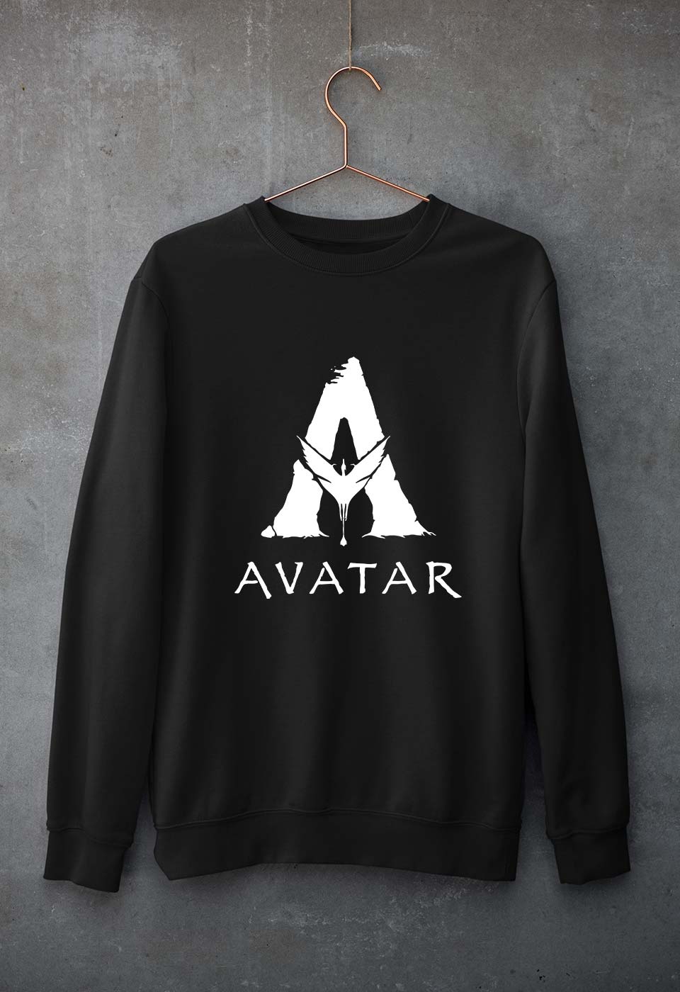 Avatar Unisex Sweatshirt for Men/Women-Black-Ektarfa.online