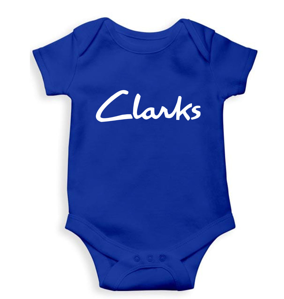 Clarks Kids Romper For Baby Boy/Girl-0-5 Months(18 Inches)-Royal Blue-Ektarfa.online