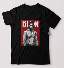 Load image into Gallery viewer, Islam Makhachev T-Shirt for Men-Black-Ektarfa.online
