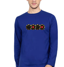 Load image into Gallery viewer, Poker Full Sleeves T-Shirt for Men-Royal Blue-Ektarfa.online
