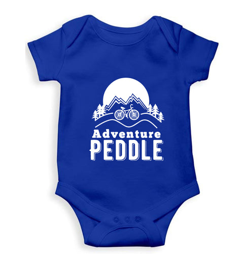 Cycling Adventure Kids Romper For Baby Boy/Girl-Royal Blue-Ektarfa.online