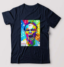 Load image into Gallery viewer, Rafael Nadal (RAFA) T-Shirt for Men-S(38 Inches)-Navy Blue-Ektarfa.online
