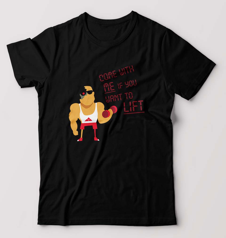 Gym T-Shirt for Men-Black-Ektarfa.online