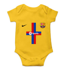 Load image into Gallery viewer, Barcelona 2022-23 Kids Romper For Baby Boy/Girl-0-5 Months(18 Inches)-Yellow-Ektarfa.online
