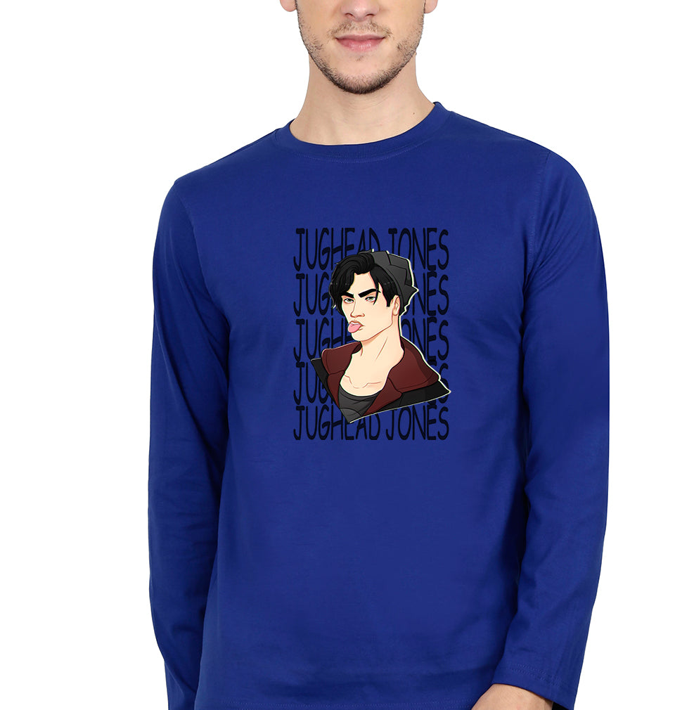 Jughead Jones Riverdale Full Sleeves T-Shirt for Men-Royal Blue-Ektarfa.online