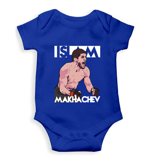 Islam Makhachev Kids Romper For Baby Boy/Girl-Royal Blue-Ektarfa.online