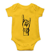 Load image into Gallery viewer, The Rock Kids Romper For Baby Boy/Girl-0-5 Months(18 Inches)-Yellow-Ektarfa.online
