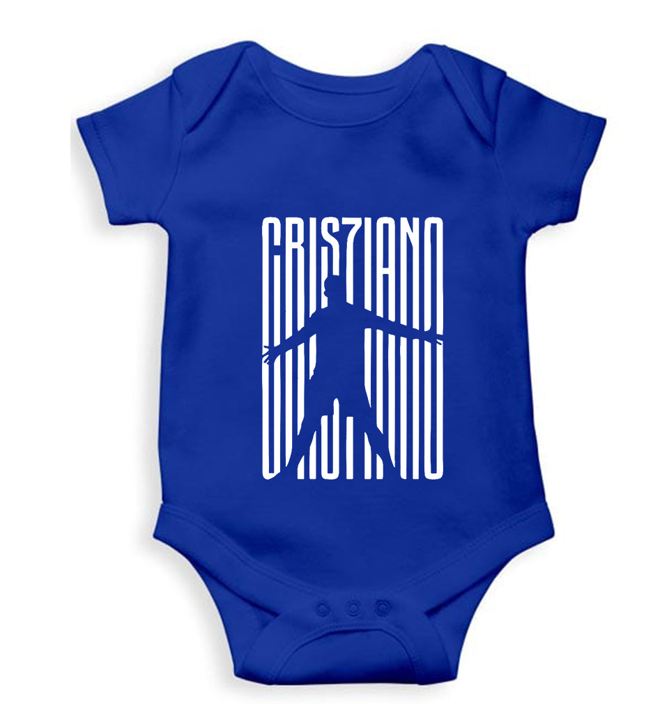 Cristiano Ronaldo CR7 Kids Romper For Baby Boy/Girl-Royal Blue-Ektarfa.online