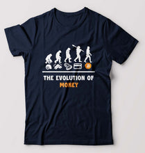 Load image into Gallery viewer, Bitcoin Crypto Money T-Shirt for Men-Navy Blue-Ektarfa.online
