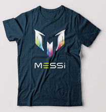 Load image into Gallery viewer, Messi T-Shirt for Men-S(38 Inches)-Petrol Blue-Ektarfa.online
