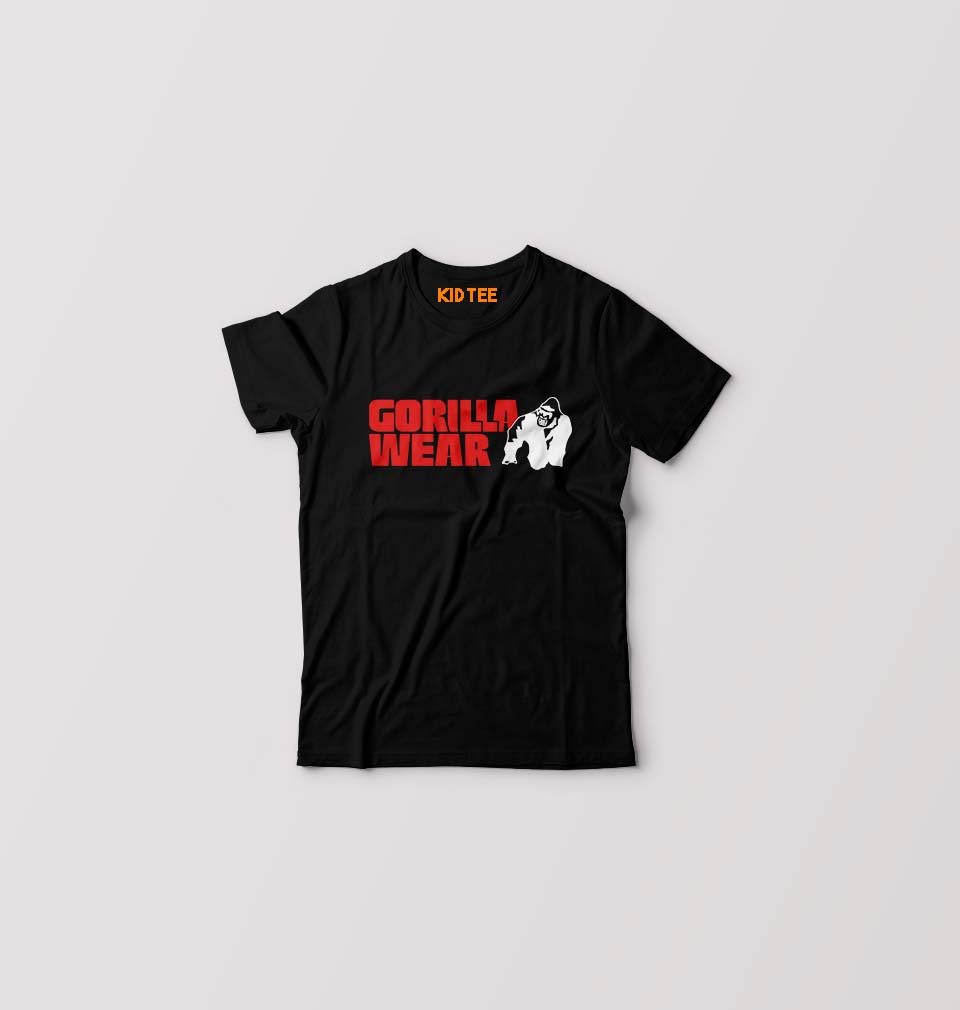 Gorilla Wear T-Shirt for Boy/Girl-Black-Ektarfa.online