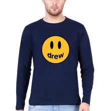 Load image into Gallery viewer, Drew House Full Sleeves T-Shirt for Men-Navy Blue-Ektarfa.online
