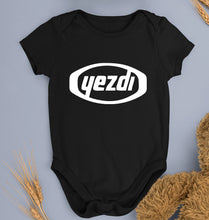 Load image into Gallery viewer, Yezdi Kids Romper For Baby Boy/Girl-0-5 Months(18 Inches)-Black-Ektarfa.online
