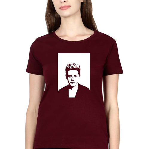 Niall Horan T-Shirt for Women-Maroon-Ektarfa.online