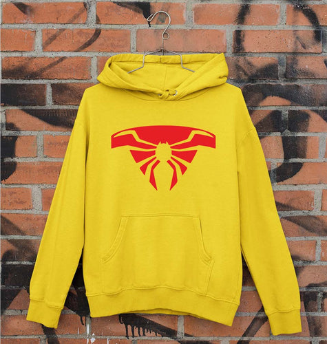 Spiderman Superhero Unisex Hoodie for Men/Women-Mustard Yellow-Ektarfa.online