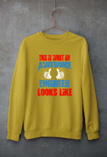 Load image into Gallery viewer, Awesome Engineer Unisex Sweatshirt for Men/Women-Mustard Yellow-Ektarfa.online
